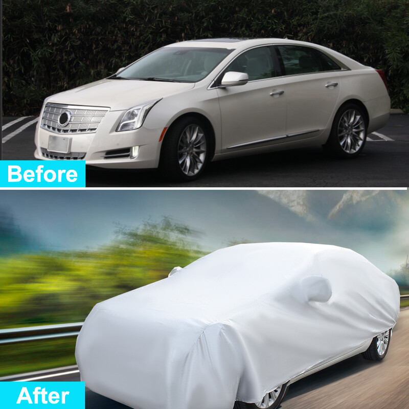 Potpune presvlake za automobile Otporne na prašinu, vodootporne, vanjske, sunce, kišu i snijeg UV zaštitnu navlaku za limuzinu