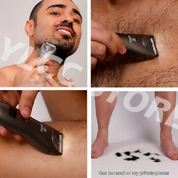 Intimate Pubic Trimmer for Men Ηλεκτρική βουβωνική μηχανή Ξυριστικής μηχανής Ανδρική ξυριστική μηχανή για ευαίσθητες περιοχές Αδιάβροχο ξυράφι ασφαλείας Τρίχες σώματος