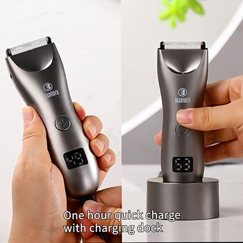 Intimate Pubic Trimmer for Men Ηλεκτρική βουβωνική μηχανή Ξυριστικής μηχανής Ανδρική ξυριστική μηχανή για ευαίσθητες περιοχές Αδιάβροχο ξυράφι ασφαλείας Τρίχες σώματος