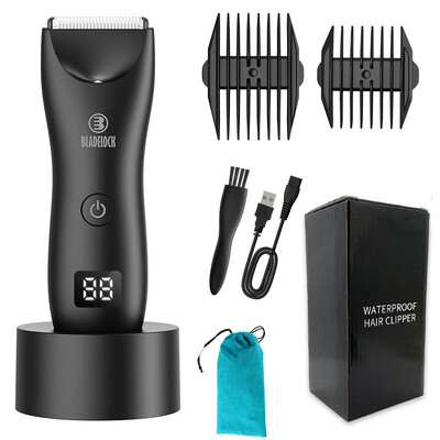 Îndepărtarea părului pubian intim pentru bărbați Trimmer electric inghinal Aparat de bărbierit pentru bărbați pentru zone sensibile aparat de ras de siguranță rezistent la apă păr corporal