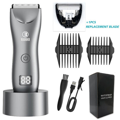 Îndepărtarea părului pubian intim pentru bărbați Trimmer electric inghinal Aparat de bărbierit pentru bărbați pentru zone sensibile aparat de ras de siguranță rezistent la apă păr corporal