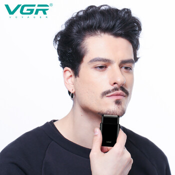 VGR Electric Shaver Professional Razor Mini Beard Trimmer Μηχάνημα ξυρίσματος Μηχάνημα κοπής γενειάδας Razor Hair Trimmer for Men V-390