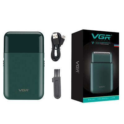 Aparat de ras electric VGR aparat de ras profesional Mini aparat de tuns barba Masina de tuns barba Masina de ras aparat de tuns barba pentru barbati V-390