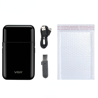 Aparat de ras electric VGR aparat de ras profesional Mini aparat de tuns barba Masina de tuns barba Masina de ras aparat de tuns barba pentru barbati V-390