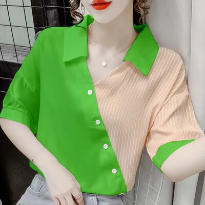 Blusas Mujer, primăvară toamnă, cămăși subțiri, camisuri, bluze largi, supradimensionate, topuri pentru femei, bluse coreene, buzunare