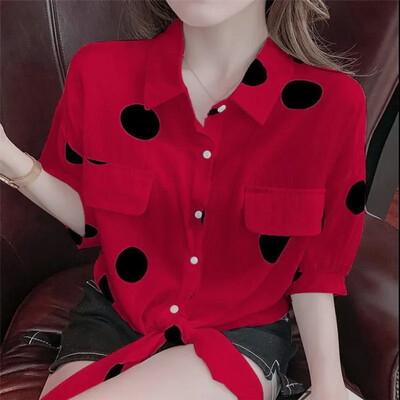 Blusas Mujer, primăvară toamnă, cămăși subțiri, camisuri, bluze largi, supradimensionate, topuri pentru femei, bluse coreene, buzunare