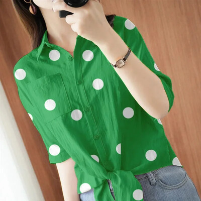 Blusas Mujer, primăvară toamnă, cămăși subțiri, camisuri, bluze largi, supradimensionate, topuri pentru femei, bluse coreene, buzunare