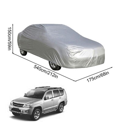 Huse exterioare complete Protecție exterioară pentru mașină, ploaie, îngheț, zăpadă, praf, impermeabilă, pentru orice vreme Huse universale pentru mașină, accesoriu auto