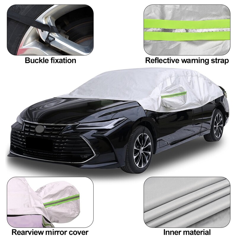 Automašīnas jumta segumi sedana apvidus auto, plānas vieglas ūdensnecaurlaidīgas saulessargas lietus sniega putekļi āra aizsarga augšējā pārsega piederumi