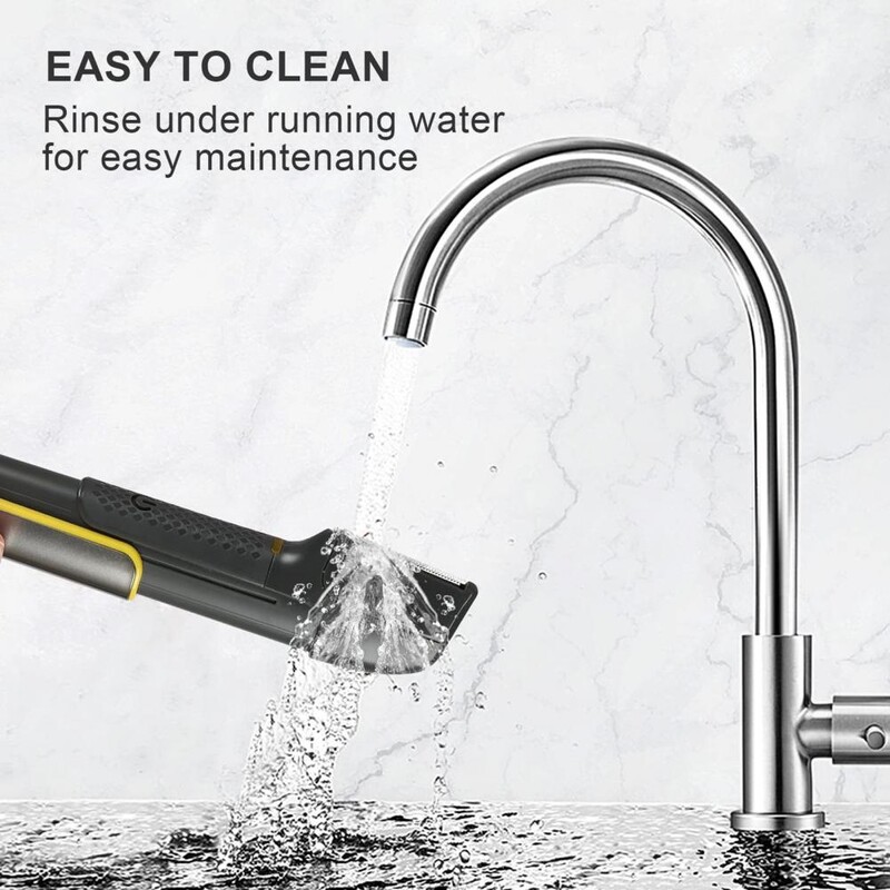 Precizno podrezani aparat za brijanje leđa Prijenosni električni aparat za brijanje leđa s 5 vođica za muškarce Trimer za šišanje dlačica na tijelu s dvije glave, USB punjiv