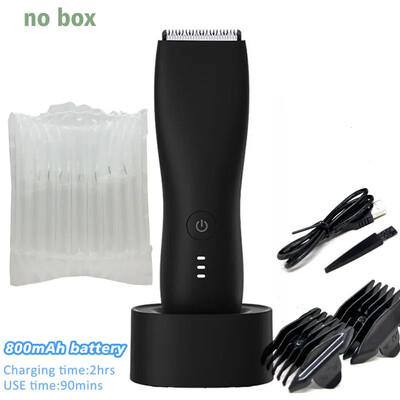 Aparat de tuns electric pentru bărbați pentru păr inghinal Trimmer pentru păr pubian Aparat de tuns pentru îngrijirea corpului pentru bărbați Epilator pentru bikini Aparat de ras reîncărcabil