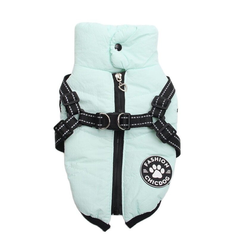 Suņi un kaķi Mētelis jaka Mājdzīvnieku veste Suņu mājdzīvnieku zirglietas Rāvējslēdzējs Dizains Kucēns Silti Kapuči Apģērbi 4 krāsas