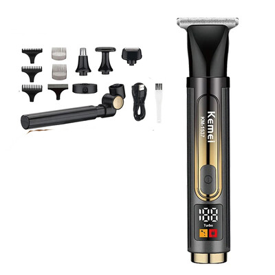 Kemei Professional Electric Self Ξυριστική μηχανή πλάτης Extreme Long Handle Hair Shaving Hair Clipper Nose Hair Trimmer Περιποίηση σώματος