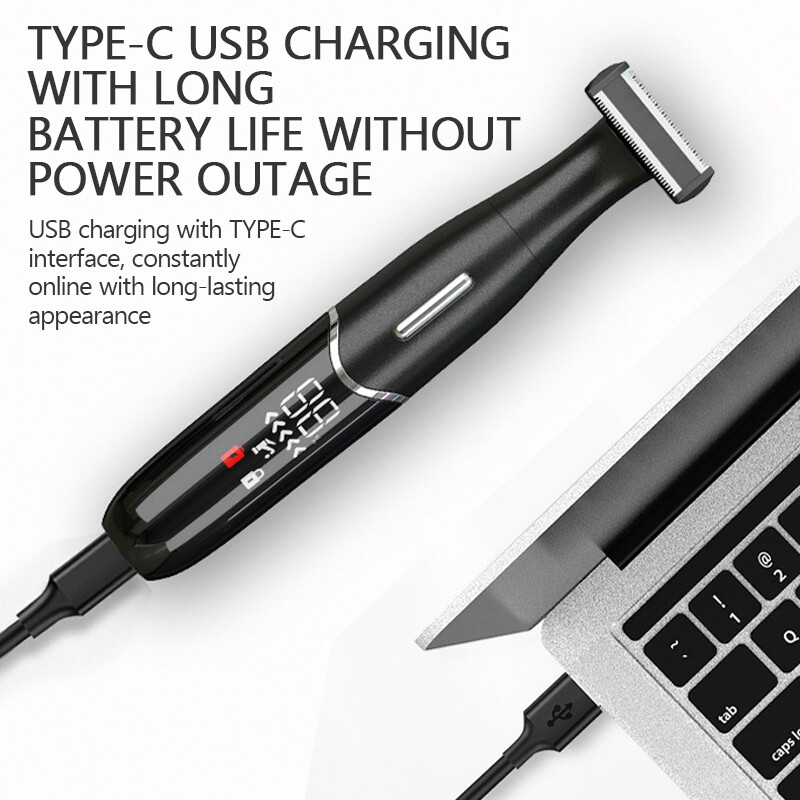 Šišanje intimnih područja Precizni aparat za brijanje Muškarci Bikini zona Osjetljive kuglice za brijanje Jaja Stidne dlake Trimer za brijanje Lice Mašina za šišanje brade