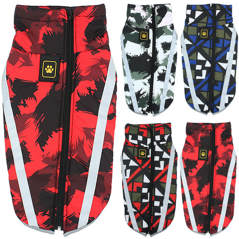 Zimska odjeća za pse Topla jakna za kućne ljubimce Kaput Vodootporna odjeća za pse Prsluk za male srednje velike pse