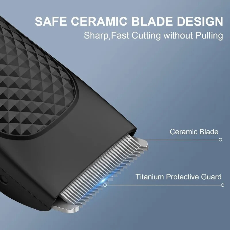 Trimer za dlake na tijelu za muškarce Električni trimer za prepone Punjivi kuglični aparat za brijanje Groomer Zamjenjiva keramička glava oštrice Vodootporan