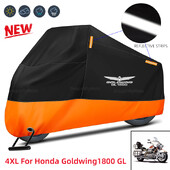 Για Honda Goldwing1800 GL1800 F6B 2002-2017 κάλυμμα μοτοσικλέτας Αδιάβροχο κάλυμμα σκούτερ εξωτερικού χώρου UV προστατευτικό σκόνης κάλυμμα βροχής