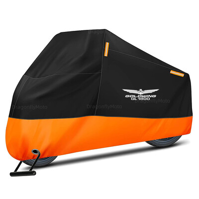 Για Honda Goldwing1800 GL1800 F6B 2002-2017 κάλυμμα μοτοσικλέτας Αδιάβροχο κάλυμμα σκούτερ εξωτερικού χώρου UV προστατευτικό σκόνης κάλυμμα βροχής