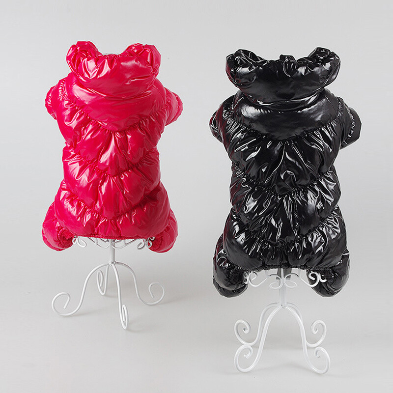 Zimska pseća odjeća za male pse Vjetrootporno snježno odijelo Puppy Puhasta jakna za cijelo tijelo Luksuzni kaput za pse Odjeća za pse Dodaci