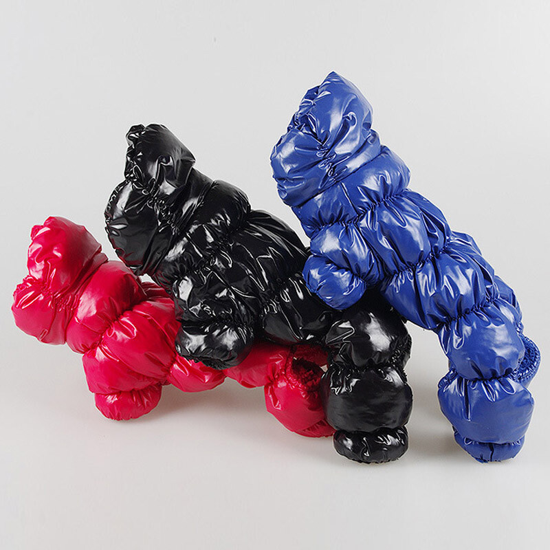 Zimska pseća odjeća za male pse Vjetrootporno snježno odijelo Puppy Puhasta jakna za cijelo tijelo Luksuzni kaput za pse Odjeća za pse Dodaci