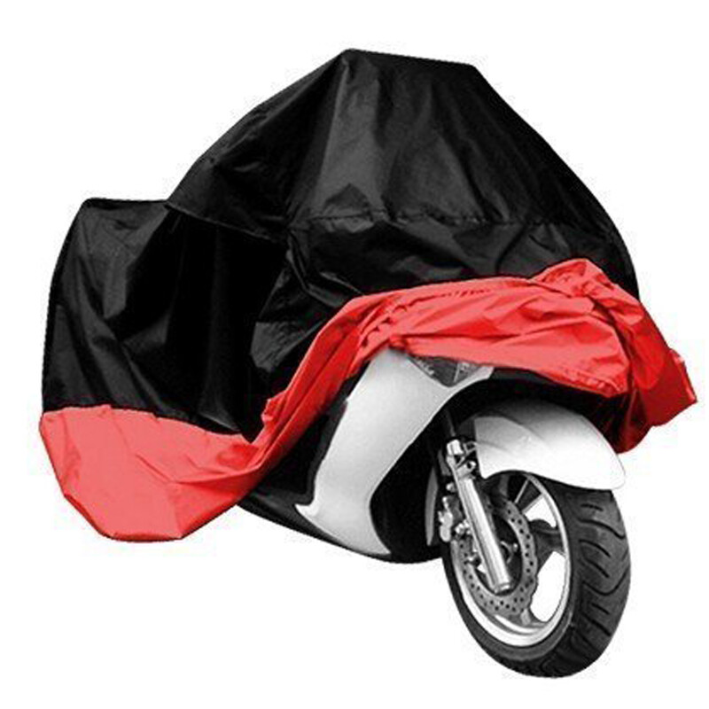 Navlaka za motocikl L XL XXL XXXL univerzalna vanjska UV zaštita za bicikl otporna na kišu i prašinu navlake za skutere vodootporne crna crvena