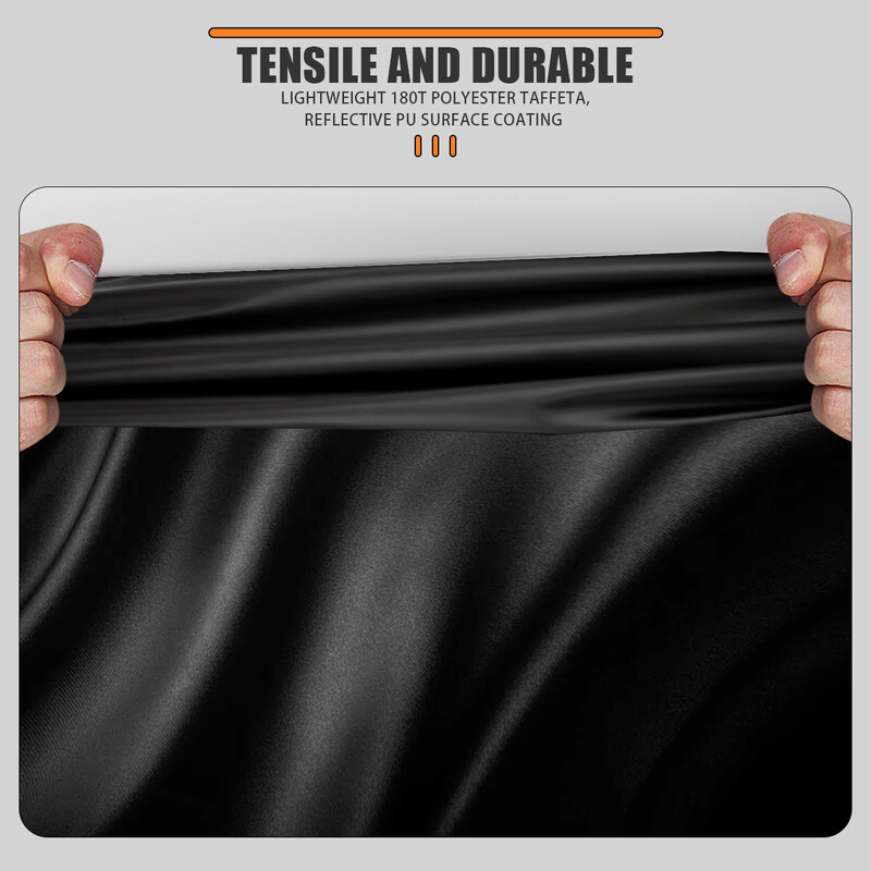 Navlaka za motocikl L XL XXL XXXL univerzalna vanjska UV zaštita za bicikl otporna na kišu i prašinu navlake za skutere vodootporne crna crvena