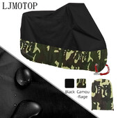 Καλύμματα μοτοσικλέτας ML XL 2XL 3XL 4XL για αδιάβροχη θήκη μοτοσικλέτας εξωτερικού χώρου Κάλυμμα μοτοσικλέτας Κάλυμμα μοτοποδηλάτου Scooter Hoes Honda Moto