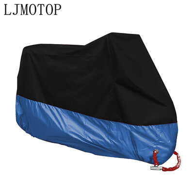 Καλύμματα μοτοσικλέτας ML XL 2XL 3XL 4XL για αδιάβροχη θήκη μοτοσικλέτας εξωτερικού χώρου Κάλυμμα μοτοσικλέτας Κάλυμμα μοτοποδηλάτου Scooter Hoes Honda Moto