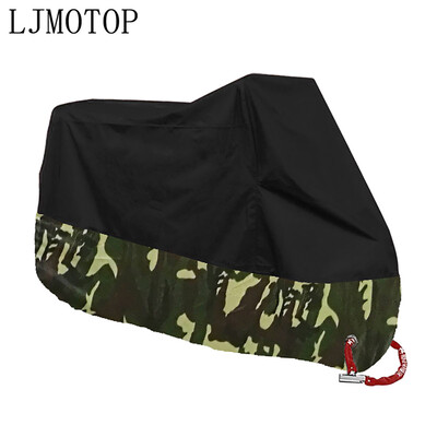Καλύμματα μοτοσικλέτας ML XL 2XL 3XL 4XL για αδιάβροχη θήκη μοτοσικλέτας εξωτερικού χώρου Κάλυμμα μοτοσικλέτας Κάλυμμα μοτοποδηλάτου Scooter Hoes Honda Moto