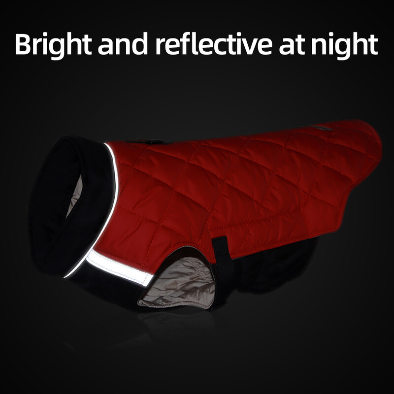 Χειμερινό μπουφάν για σκύλους M έως 5XL για μικρούς μεσαίους μεγάλους σκύλους Ζεστό καπιτονέ παλτό σκύλου για κατοικίδια Ρούχα ropa de invierno para perros