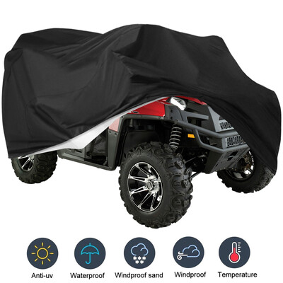 Husă ATV Universal 190T Oxford Husă impermeabilă pentru motociclete Protecție în aer liber împotriva prafului Motocicletei Vehicul scuterului Bicicletei