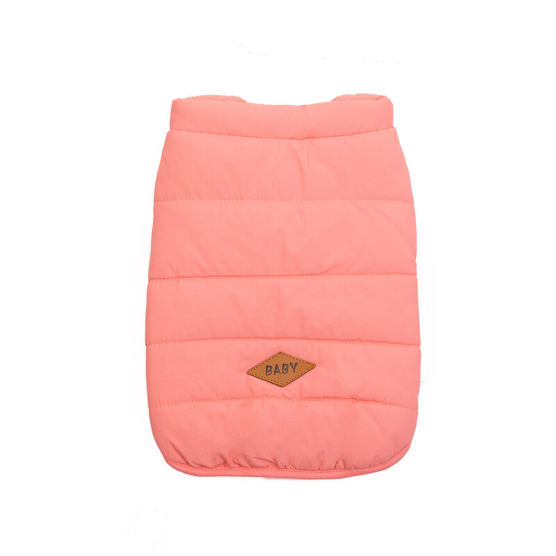 Odjeća za pse za kućne ljubimce Jesen i zima Toplina Plišani prsluk od flisa Bulldog Bagger Jesen i zima Pamučni prsluk za buldoga