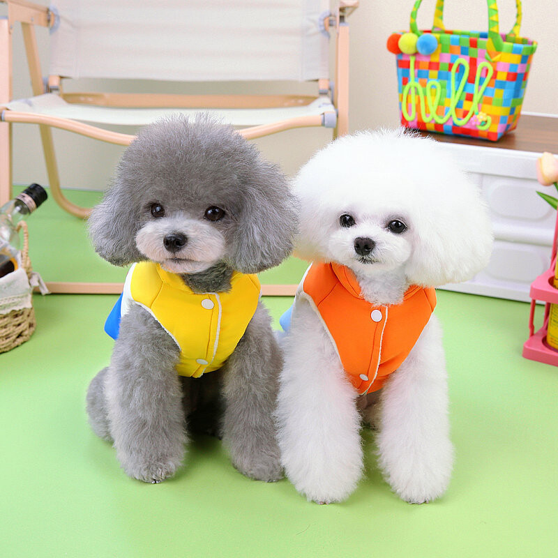 Pamučni kaput za pse, jesenski i zimski prsluk, novi kaput od šnaucera koji blokira donje boje, topla odjeća na dodir, pribor za kućne ljubimce