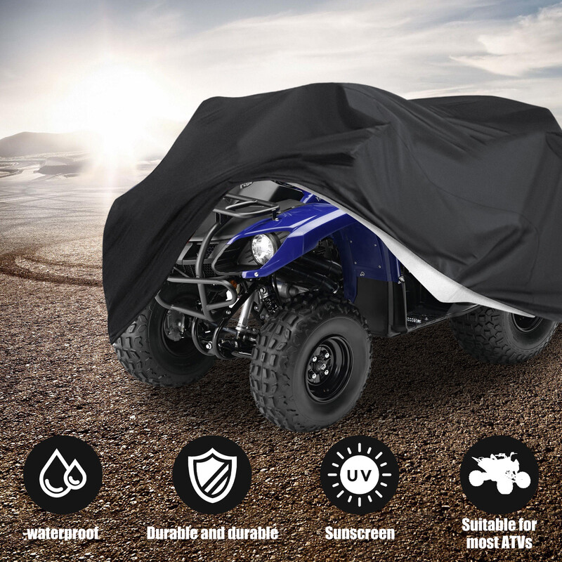 Navlaka za ATV Vodootporna 190T Oxford tkanina Navlaka za 4 kotača za vanjska vozila Otporna na vjetar Zaštita od sunca Navlaka za ATV Zaštita od svih vremenskih uvjeta