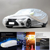 Για Lexus LS 210T Κάλυμμα αυτοκινήτου Εξωτερικό κάλυμμα αυτοκινήτου Προστασία εξωτερικού χώρου Πλήρες καλύμματα αυτοκινήτου Αδιάβροχο αντηλιακό κάλυμμα χιονιού Anti UV