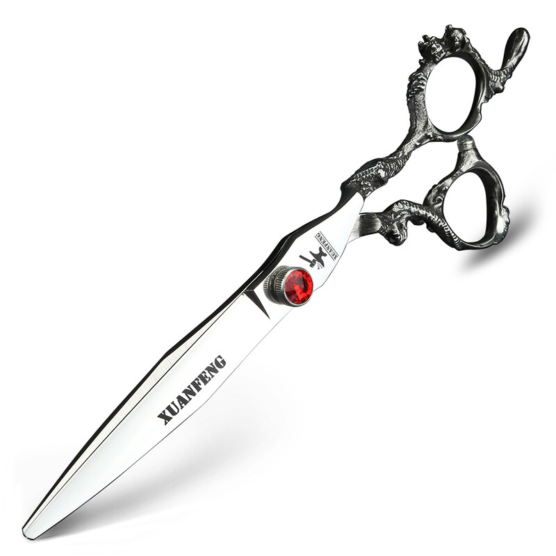 Škare za kosu sa zmajevom drškom od 6 inča, frizerski alati za oblikovanje, škare za rezanje i škare za stanjivanje