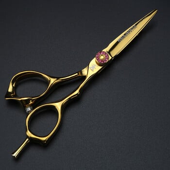 XUANFENG 5 ιντσών Golden Barber Scissors Hair Gallery Εργαλεία styling Cutting Scissors and Thinning Scissors Collection