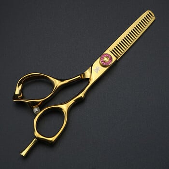 XUANFENG 5 ιντσών Golden Barber Scissors Hair Gallery Εργαλεία styling Cutting Scissors and Thinning Scissors Collection