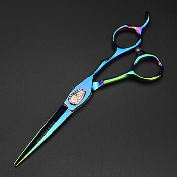 XUANFENG 6 ιντσών Aurora Barber Scissors Hair Gallery Εργαλεία styling Ψαλίδι κοπής και ψαλίδι αραίωσης