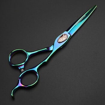 XUANFENG 6 ιντσών Aurora Barber Scissors Hair Gallery Εργαλεία styling Ψαλίδι κοπής και ψαλίδι αραίωσης