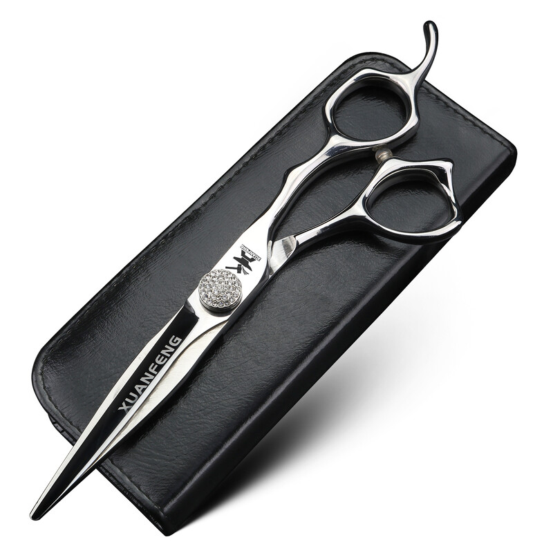 XUANFENG 6 inčni CNC proces frizerske škare, alati za oblikovanje kose u frizerskim salonima, škare za rezanje i stanjivanje