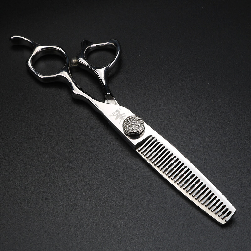 XUANFENG 6 inčni CNC proces frizerske škare, alati za oblikovanje kose u frizerskim salonima, škare za rezanje i stanjivanje