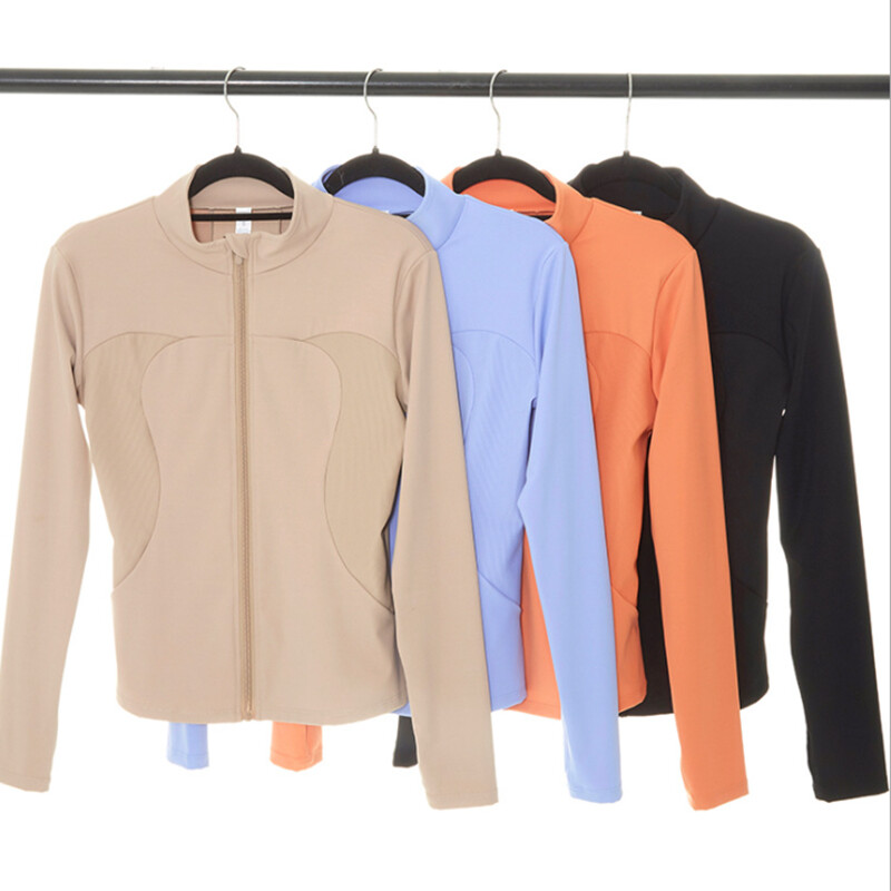 Komplet za fitness jogu od 3 komada Ženska sportska odjeća za vježbanje Majica dugih rukava Grudnjaci za teretanu Tajice visokog struka Sportska odjeća koja pristaje