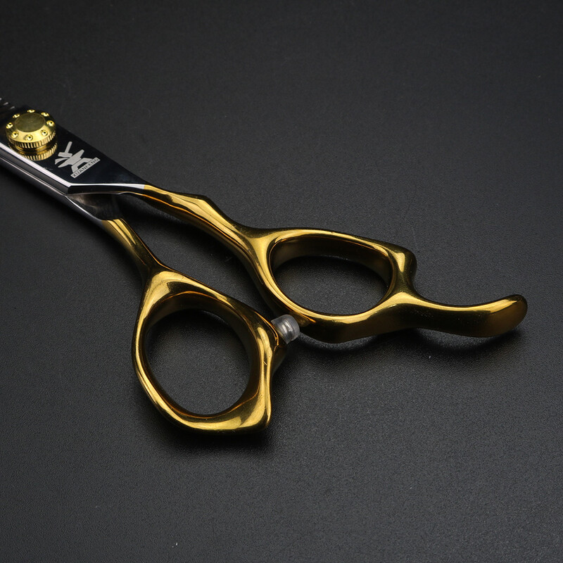 XUANFENG 6 inčna riblja ljuska drška frizer, škare, alati za oblikovanje kose u frizerskom salonu, škare za rezanje i škare za stanjivanje