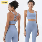 Stown Sportswear Σετ Γιόγκα Κολάν και μπλούζες γυμναστική Αθλητικές στολές γυμναστικής Ρούχα γιόγκα Κολάν χωρίς ραφή Γυναικεία μπλουζάκια παντελόνι