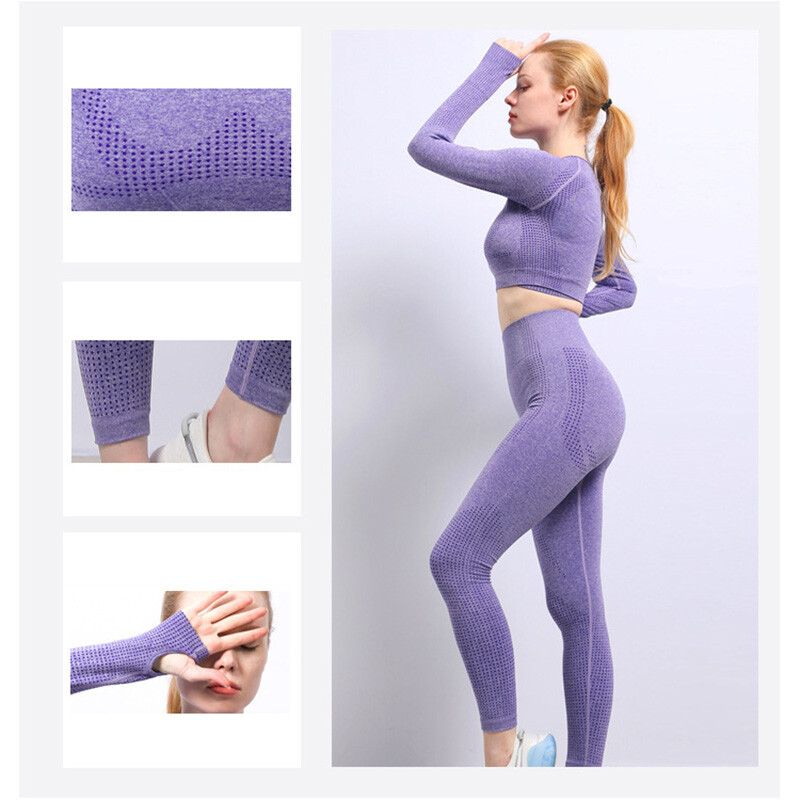 Bešavni komplet za jogu, set od 5 komada, ženska odijela za fitness u teretani, sportska odjeća, ženske tajice za vježbanje, vrhunska sportska odjeća, odijelo za vježbanje