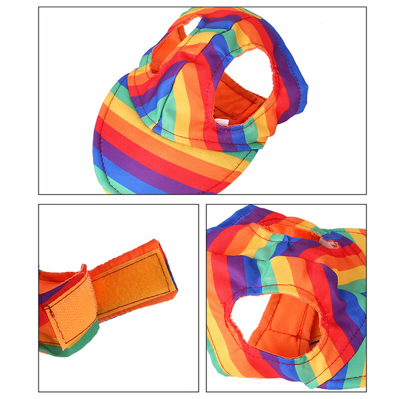 Kutya sapka Napvédő sapka Baseball sapka kültéri sportsapka füllyukakkal Állítható kis és közepes kutyák számára