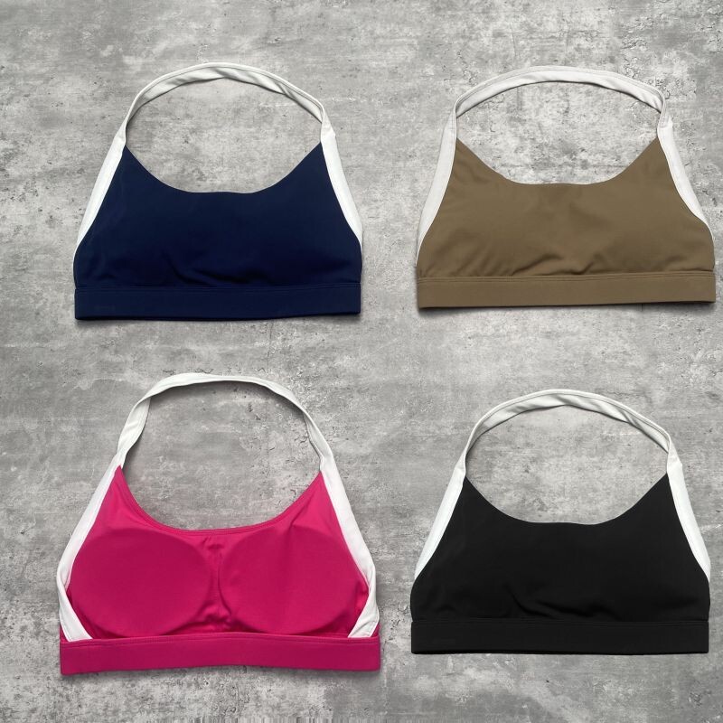 Ženska dvodijelna patchwork sportska garnitura za jogu visokog struka Back-v set za vježbanje Ženska odjeća za vježbanje Trenirka za fitness