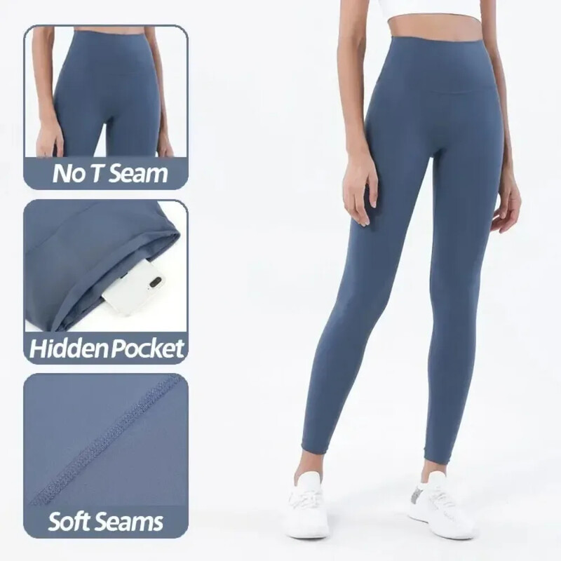 Sportmelltartó és leggings, kétrészes szettek Női ruhák Meztelen Feeling Edzőterem Női Fitness Szett Edzés Ruházat Női Sportkészlet