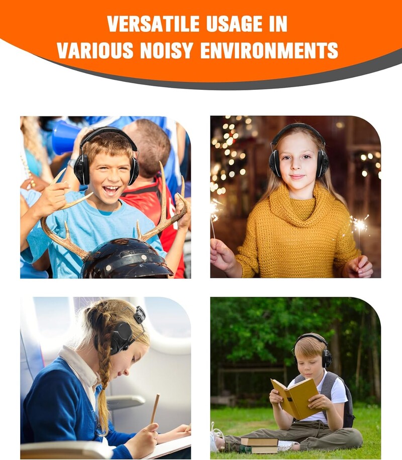 ZOHAN-Štitnici za suzbijanje buke za djecu, sigurnosne slušalice, zvučno izolirani prigušivač za djecu, zaštita sluha, autizam